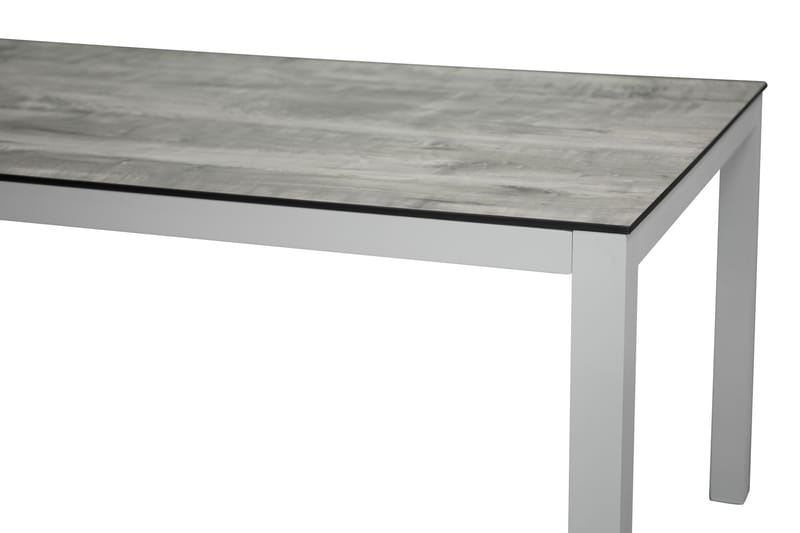 Llama Spisebord 205 cm Hvit/Grå - Venture Home - Spisebord ute