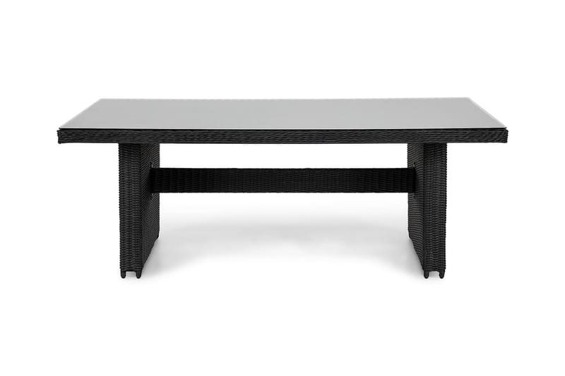 Marcus Spisebord 200x100 cm - Svart - Hagemøbler - Hagebord - Spisebord ute