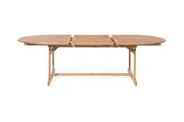 Maui Bord 220 cm - Tre / Natur - Hagemøbler - Hagebord - Spisebord ute