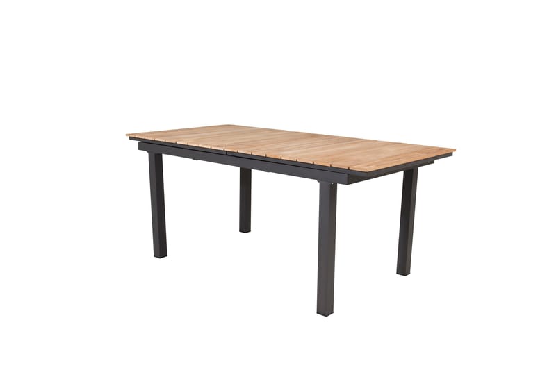 Mexico Forlengningsbart Spisebord 160-240 cm Brun/Svart - Venture Home - Hagemøbler - Hagebord - Spisebord ute