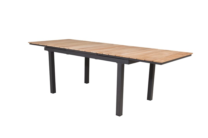 Mexico Forlengningsbart Spisebord 160-240 cm Brun/Svart - Venture Home - Hagemøbler - Hagebord - Spisebord ute