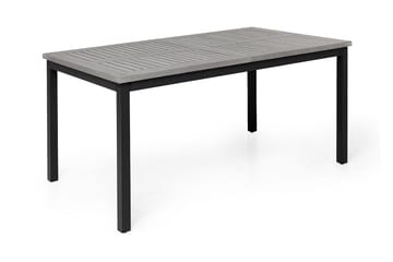 Monaco Forlengningsbart Spisebord 152-210x90 cm - Svart - Hagemøbler - Hagebord - Spisebord ute