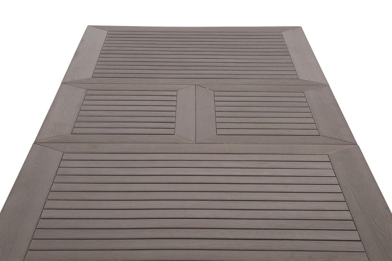 Monaco Forlengningsbart Spisebord 152-210x90 cm - Svart - Hagemøbler - Hagebord - Spisebord ute