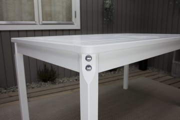 Olivo Fasta Spisebord 135 cm Hvit - Hagemøbler - Hagebord - Spisebord ute