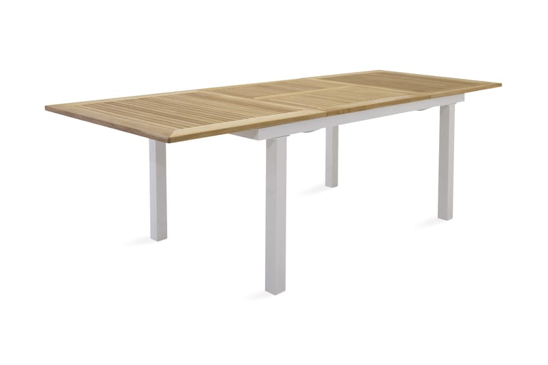 Panama Forlengningsbart Spisebord 152-210 cm Brun/Hvit - Venture Home - Spisebord ute