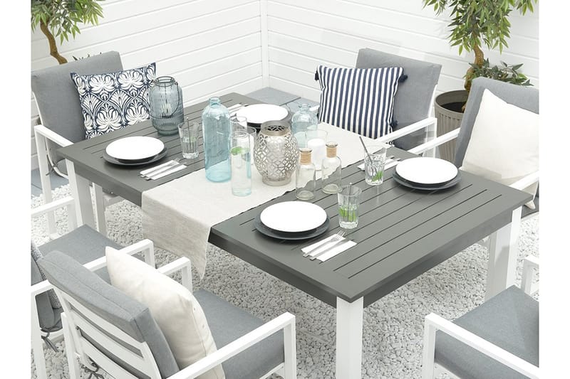 Pancole Hagebord 248 cm - Grå - Hagemøbler - Hagebord - Spisebord ute