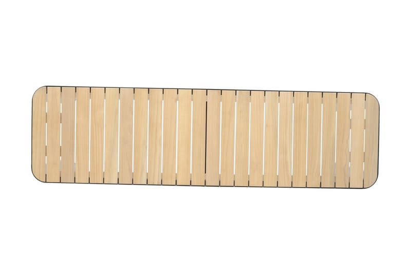 Portals Spisebord 143 cm - Svart/Tre - Hagemøbler - Hagebord - Spisebord ute