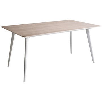 Spisebord utendørs Rodallo 90x160 cm Stein - Beige/hvit - Hagemøbler - Hagebord - Spisebord ute