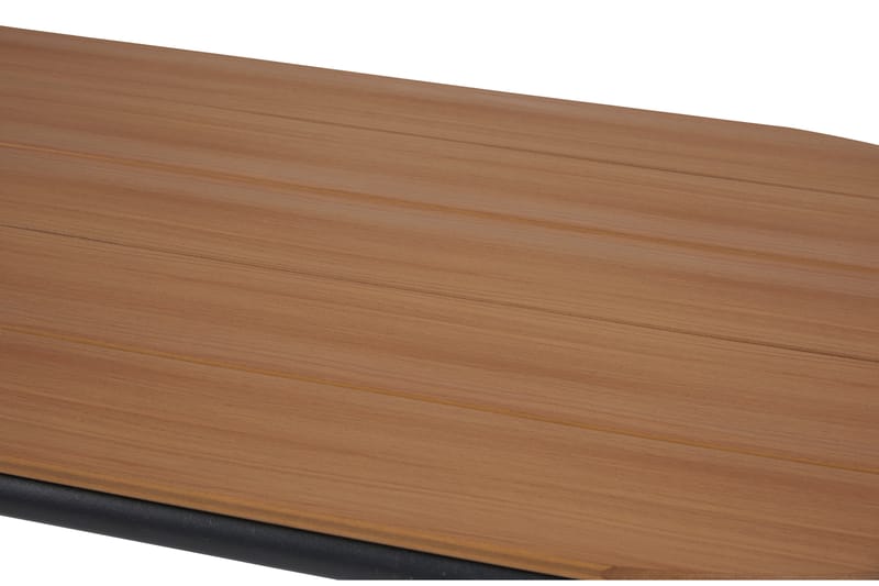 Romeo Spisebord 92x180 cm - Brun/Svart - Spisebord ute