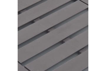 Salongbord mocha 78x55x38 cm plast - Brun - Hagemøbler - Hagebord - Spisebord ute