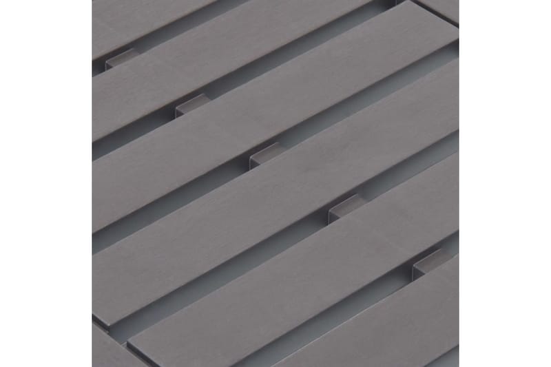 Salongbord mocha 78x55x38 cm plast - Brun - Hagemøbler - Hagebord - Spisebord ute