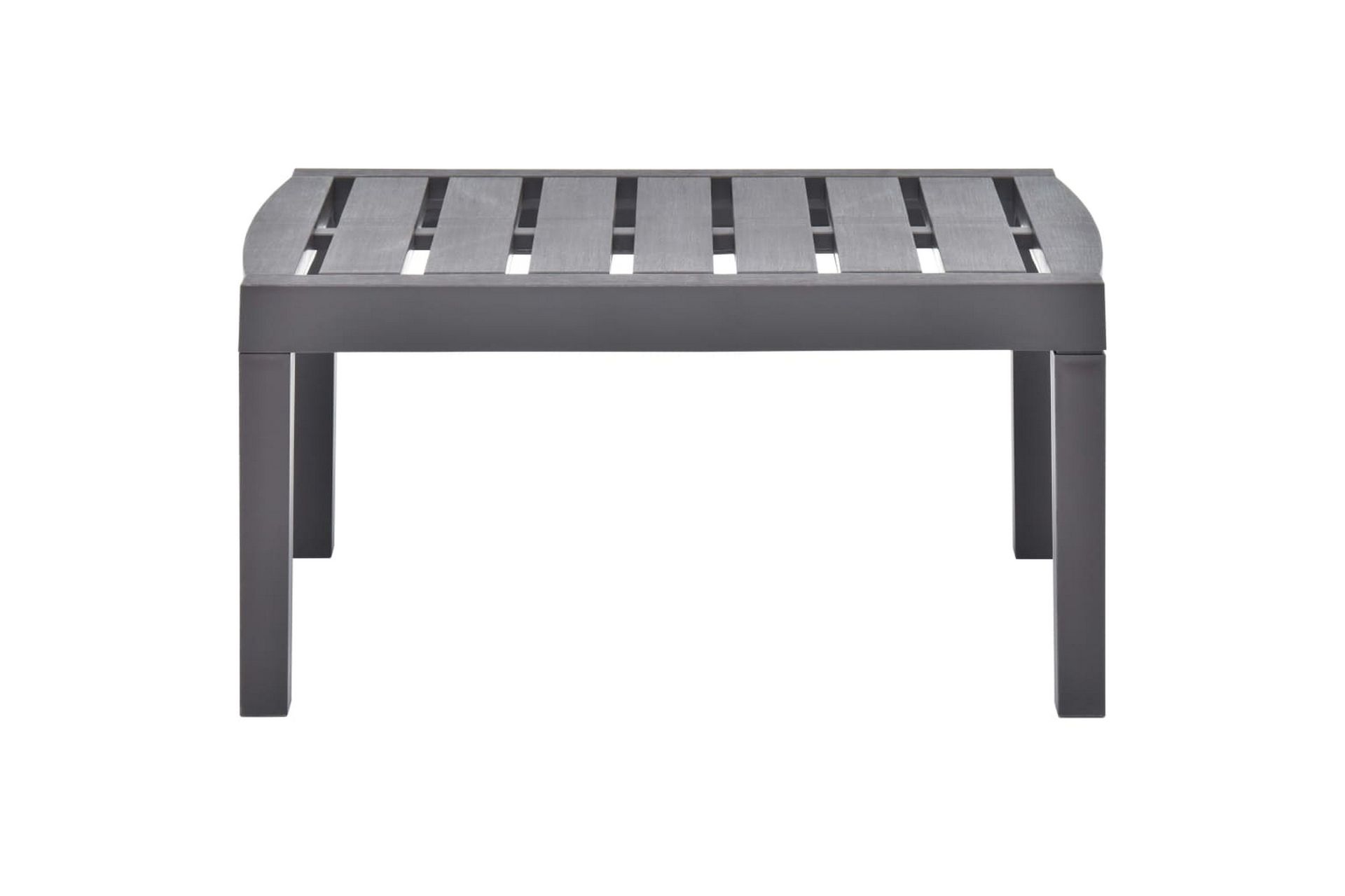 Salongbord mocha 78x55x38 cm plast - Brun - Hagemøbler - Hagebord - Spisebord ute