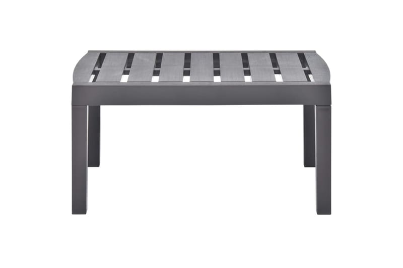 Salongbord mocha 78x55x38 cm plast - Brun - Hagemøbler - Hagebord - Spisebord ute