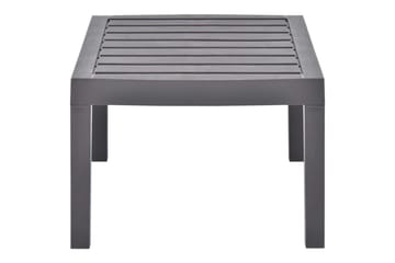 Salongbord mocha 78x55x38 cm plast - Brun - Hagemøbler - Hagebord - Spisebord ute