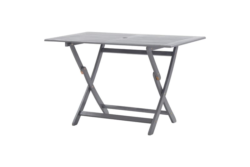 Sammenleggbart hagebord 120x70x75 cm heltre akasie - Hagemøbler - Hagebord - Spisebord ute