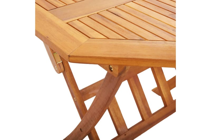 Sammenleggbart hagebord 135x85x75 cm heltre akasie - Hagemøbler - Hagebord - Spisebord ute