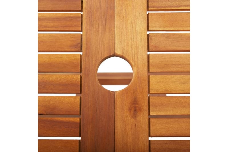 Sammenleggbart hagebord 135x85x75 cm heltre akasie - Hagemøbler - Hagebord - Spisebord ute