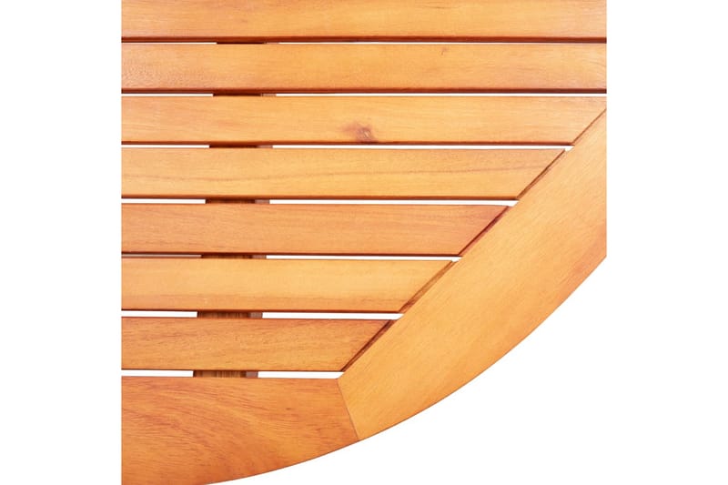 Sammenleggbart hagebord 160x85x74 cm heltre eukalyptus - Brun - Spisebord ute