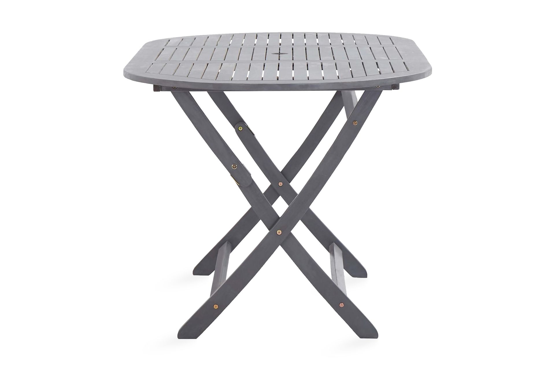 Sammenleggbart hagebord 160x85x75 cm heltre akasie - Hagemøbler - Hagebord - Spisebord ute