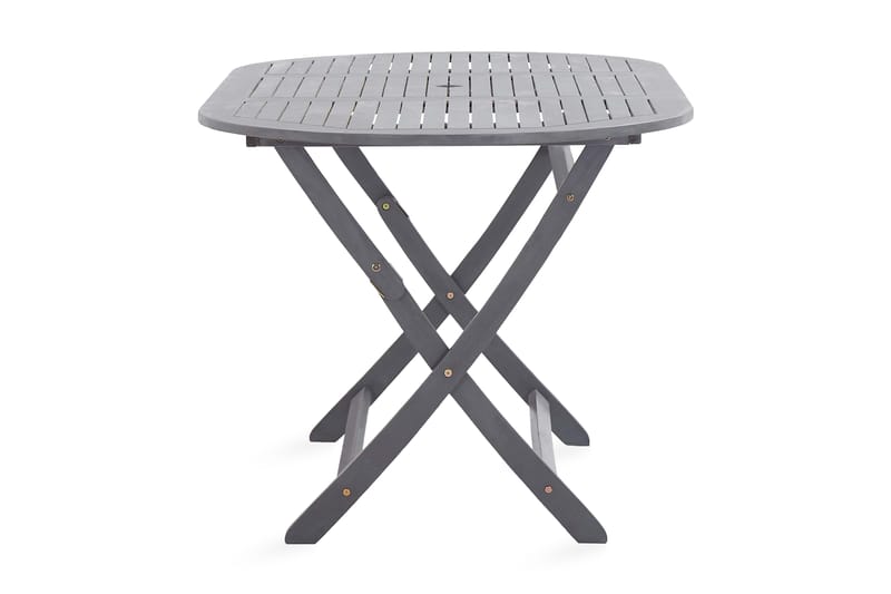 Sammenleggbart hagebord 160x85x75 cm heltre akasie - Hagemøbler - Hagebord - Spisebord ute