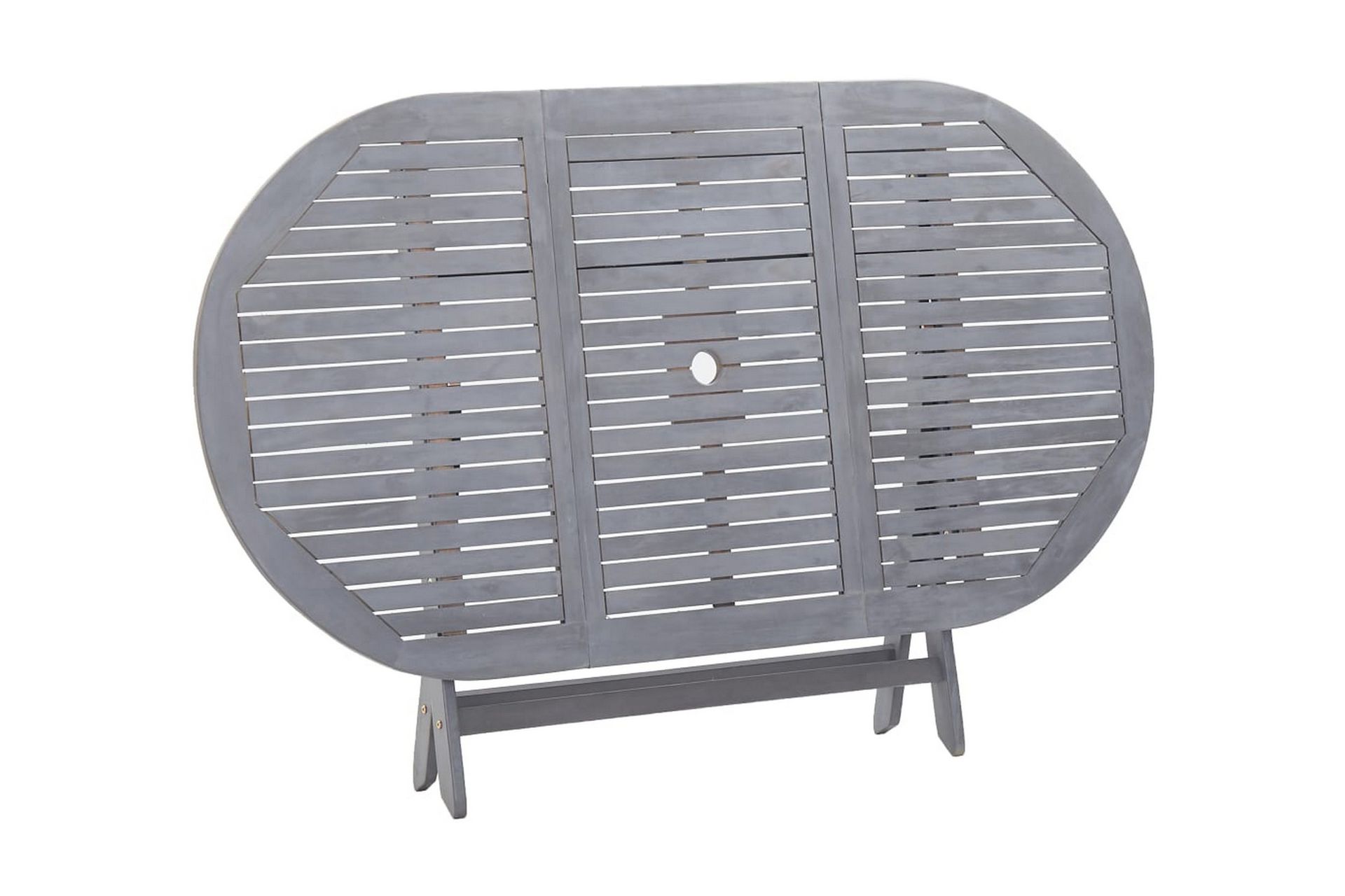 Sammenleggbart hagebord 160x85x75 cm heltre akasie - Hagemøbler - Hagebord - Spisebord ute