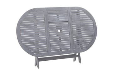 Sammenleggbart hagebord 160x85x75 cm heltre akasie - Hagemøbler - Hagebord - Spisebord ute