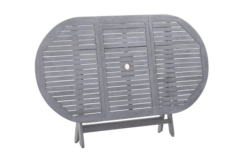 Sammenleggbart hagebord 160x85x75 cm heltre akasie - Hagemøbler - Hagebord - Spisebord ute