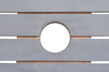 Sammenleggbart hagebord 160x85x75 cm heltre akasie - Hagemøbler - Hagebord - Spisebord ute