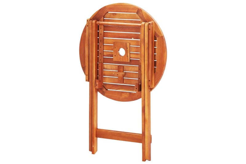 Sammenleggbart hagebord 60x75 cm heltre eukalyptus - Brun - Hagemøbler - Hagebord - Spisebord ute