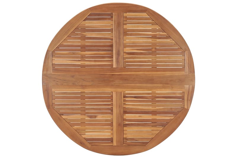 Sammenleggbart hagespisebord 110x75 cm heltre teak - Brun - Spisebord ute