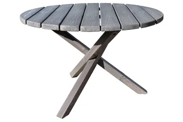 Scottsdale Fasta Spisebord 112 cm Rundt Shabby Chic - KWA - Hagemøbler - Hagebord - Spisebord ute