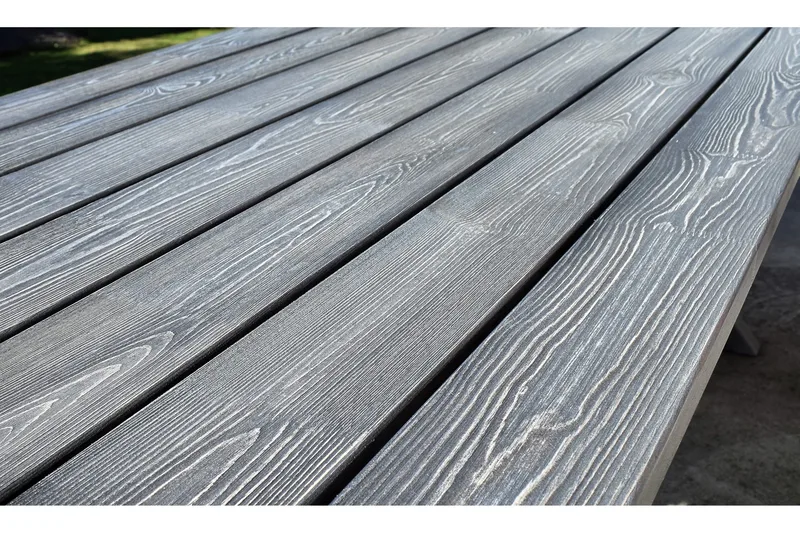 Scottsdale Fasta Spisebord 150 cm Shabby Chic - KWA - Hagemøbler - Hagebord - Spisebord ute