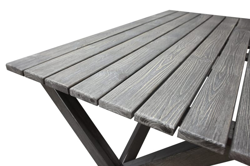 Scottsdale Fasta Spisebord 150 cm Shabby Chic - KWA - Hagemøbler - Hagebord - Spisebord ute