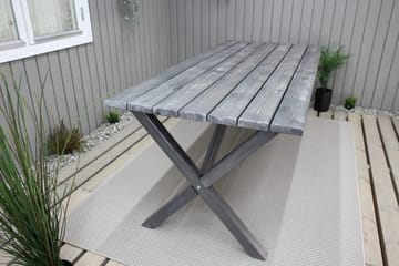 Scottsdale Fasta Spisebord 190 cm - Grå - Hagemøbler - Hagebord - Spisebord ute