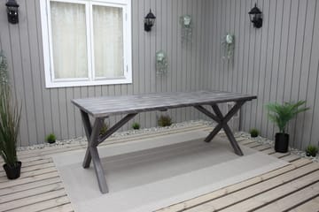 Scottsdale Fasta Spisebord 190 cm - Grå - Hagemøbler - Hagebord - Spisebord ute