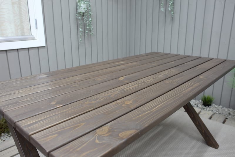 Scottsdale Spisebord 150 cm - Brun - Hagemøbler - Hagebord - Spisebord ute