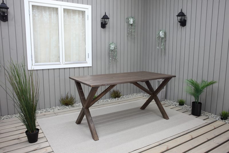 Scottsdale Spisebord 150 cm - Brun - Hagemøbler - Hagebord - Spisebord ute
