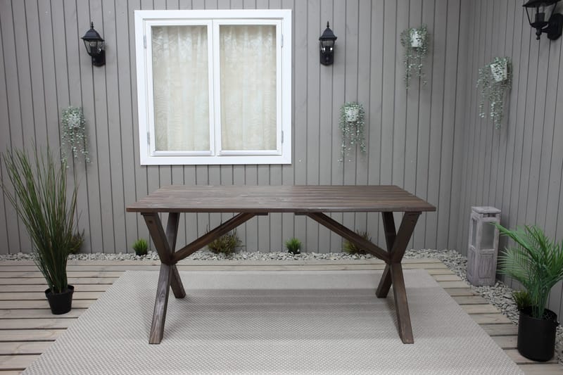 Scottsdale Spisebord 150 cm - Brun - Hagemøbler - Hagebord - Spisebord ute