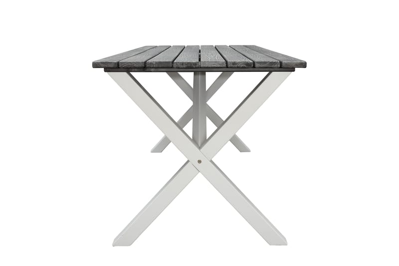 Scottsdale Spisebord 150 cm Grå/Hvit - KWA - Hagemøbler - Hagebord - Spisebord ute