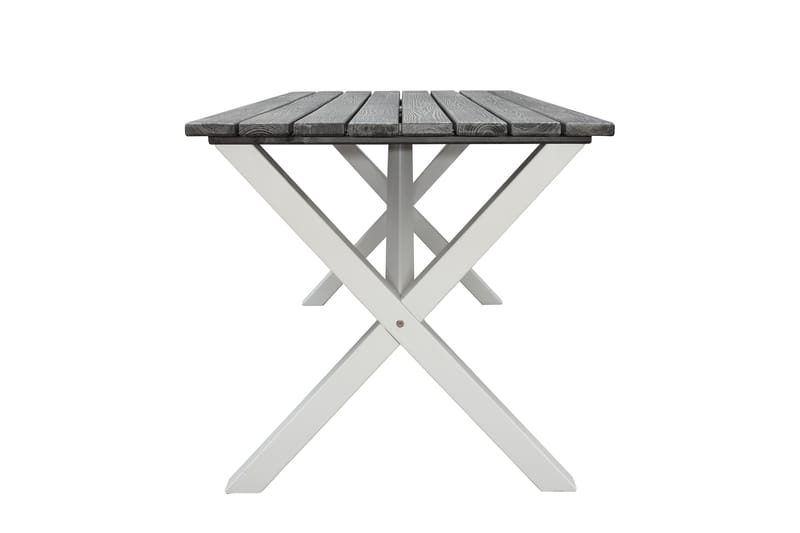 Scottsdale Spisebord 150 cm Grå/Hvit - KWA - Spisebord ute