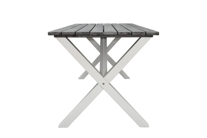 Scottsdale Spisebord 150 cm Grå/Hvit - KWA - Hagemøbler - Hagebord - Spisebord ute