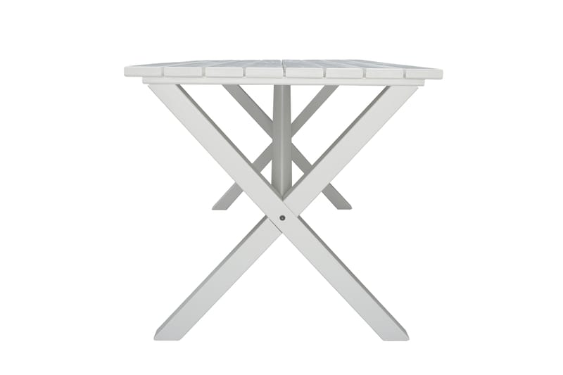 Scottsdale Spisebord 150 cm Hvit - Hagemøbler - Hagebord - Spisebord ute