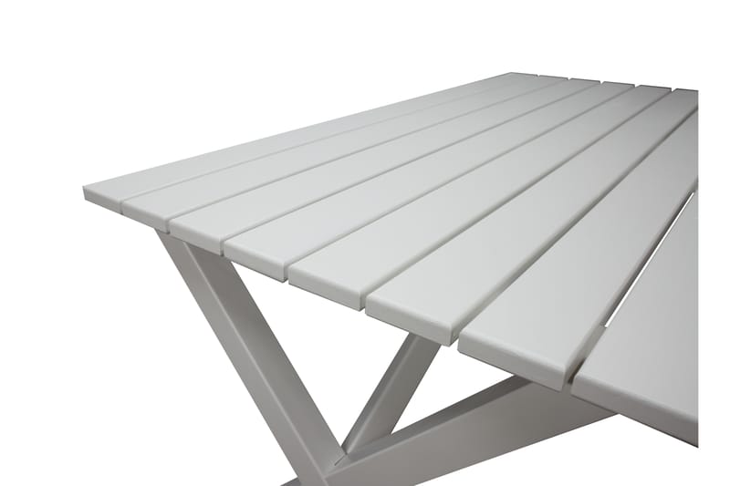 Scottsdale Spisebord 150 cm Hvit - Hagemøbler - Hagebord - Spisebord ute