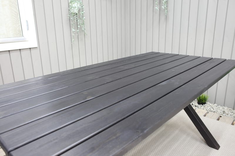 Scottsdale Spisebord 150 cm Kaffesvart - KWA - Hagemøbler - Hagebord - Spisebord ute