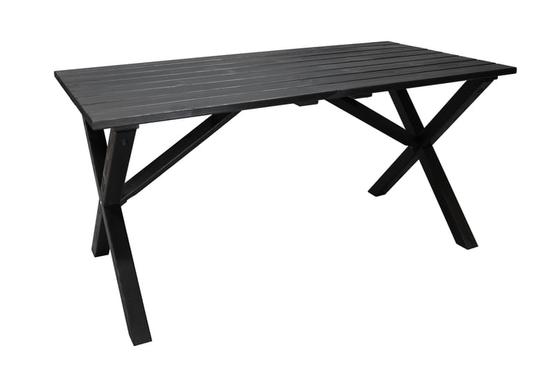 Scottsdale Spisebord 150 cm Kaffesvart - KWA - Hagemøbler - Hagebord - Spisebord ute