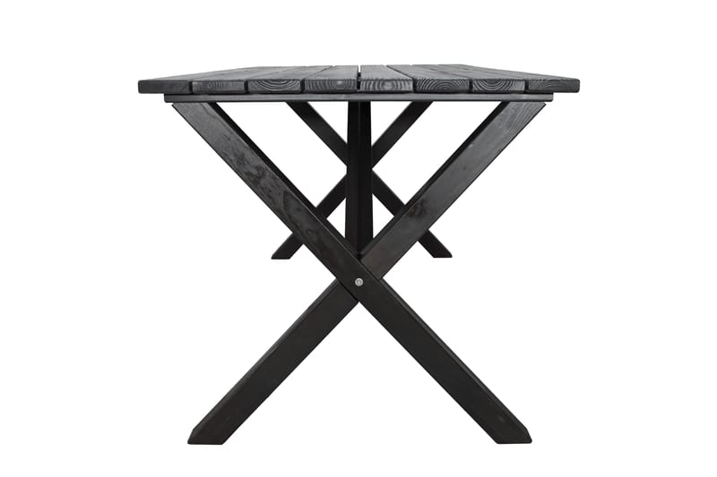 Scottsdale Spisebord 150 cm Kaffesvart - KWA - Hagemøbler - Hagebord - Spisebord ute