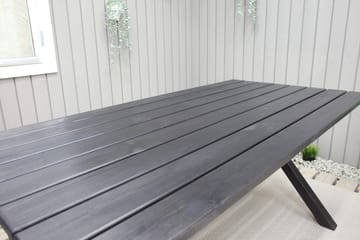 Scottsdale Spisebord 150 cm Kaffesvart - KWA - Hagemøbler - Hagebord - Spisebord ute