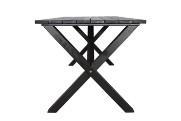 Scottsdale Spisebord 150 cm Kaffesvart - KWA - Hagemøbler - Hagebord - Spisebord ute