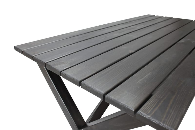 Scottsdale Spisebord 150 cm Kaffesvart - KWA - Hagemøbler - Hagebord - Spisebord ute