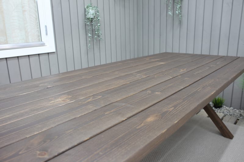 Scottsdale Spisebord 190 cm - Brun - Hagemøbler - Hagebord - Spisebord ute